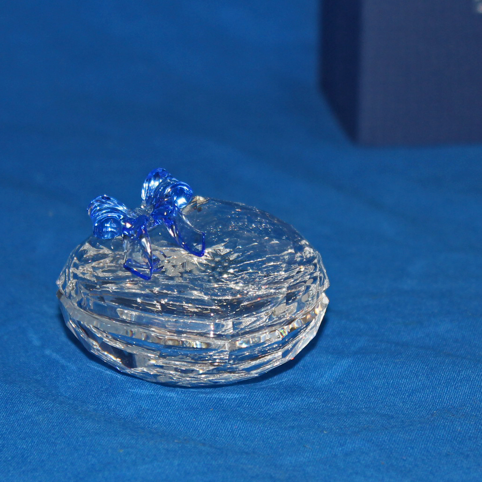 swarovski glass ring box