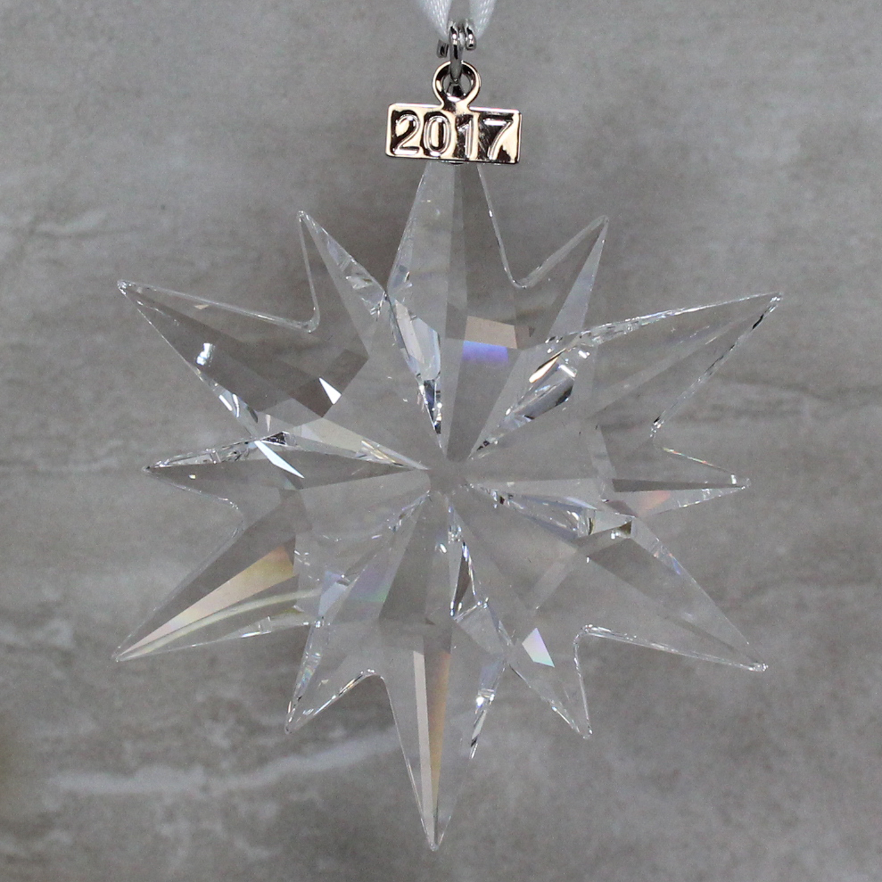 Swarovski Crystal 5257589 ln box 2017 Annual Christmas Ornament eBay
